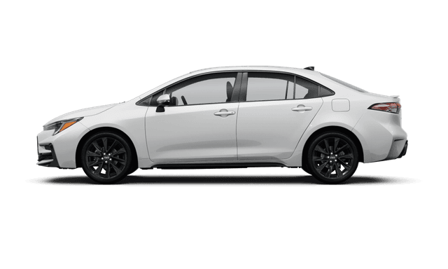 Toyota Corolla - Side view Toyota Corolla - Side view